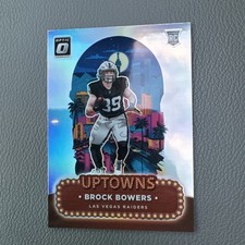 2024 Donruss Optic Brock Bowers Uptowns RC Rookie SSP #8 Raiders
