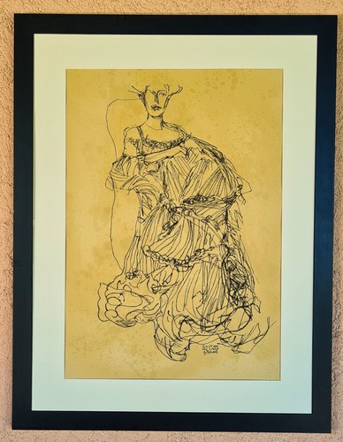 Copie dessin gustaw - de, klimt