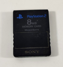 Carte Memoire Officielle Noire Sony Playstation PS2  Envoi rapide et suivi