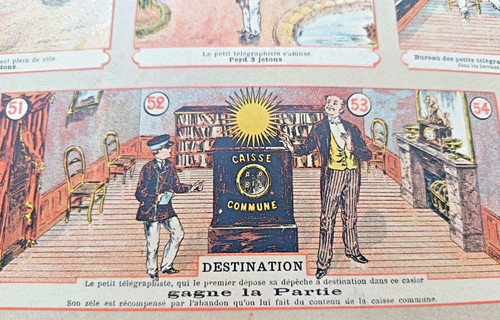 1900 jeu de l oie - 1900, ancien