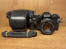*Almost Mint* Ricoh XR7 Film Camera Rikenon 50mm F/2 Lens Pentax K PK Mount /JPN