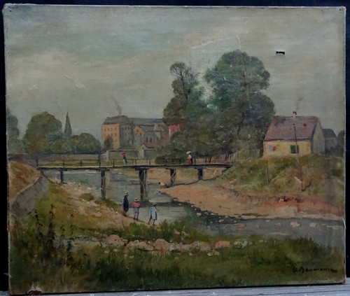 Baumann paysage rural - h.,