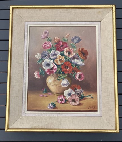 Huile sur toile ancienne