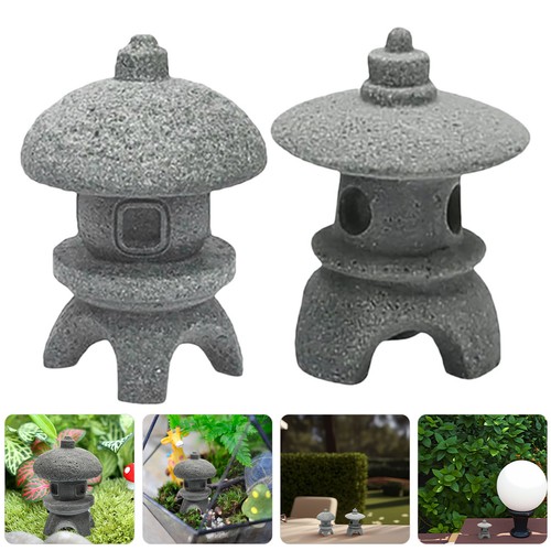 Pcs pagode japonaise statues - 2,