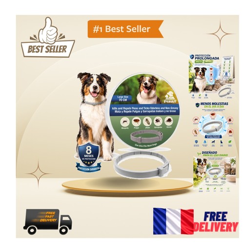 Collier anti puces pour - pour, chiens