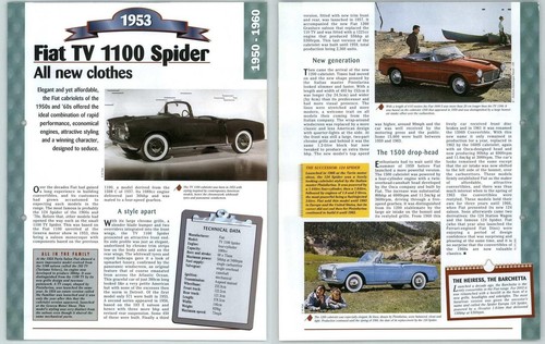 Fiat 1100 spider - fiat,