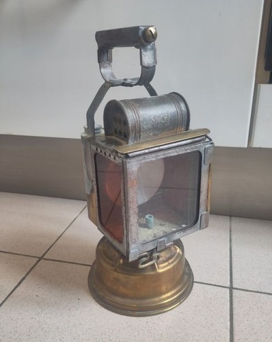 Lanterne cheminot ancienne - lanterne, cheminot,