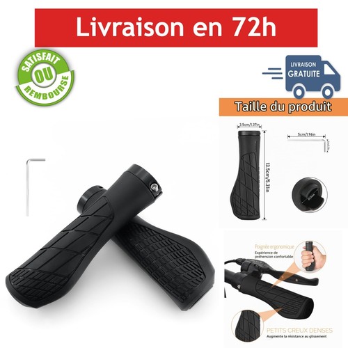 Poignées vélo ergonomiques - vélo,