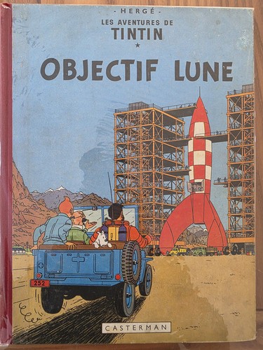 Tintin objectif lune - :,