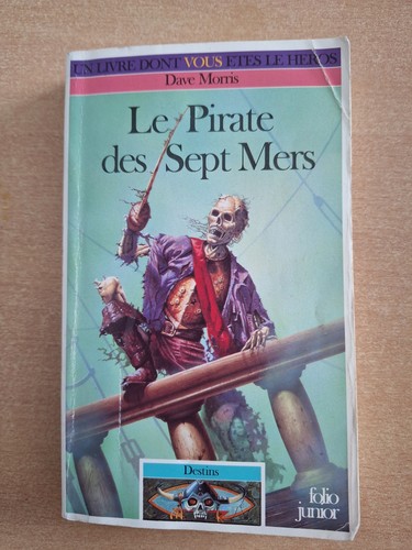 Pirate des sept mers - mers, livre