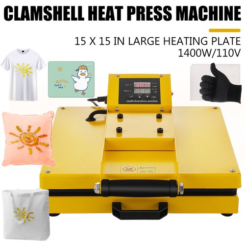 Digital clamshell heat - 15,