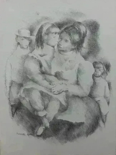 Mariette lydis gravure mère - mariette,