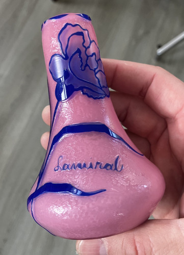 Joli vase verre - verre, dégagé