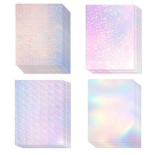 24 Pcs Feuilles Autocollants