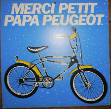 Lot of 2 x Vintage Peugeot BMX Cardboard Advertising Plates