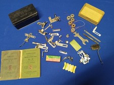 Pièces de machine à coudre Singer 1920 + mode d'emploi