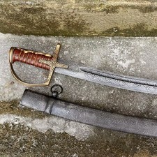 Model 1750 Hussar Saber with Scabbard Patina