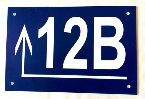 Plaque pvc numero rue - plaque,