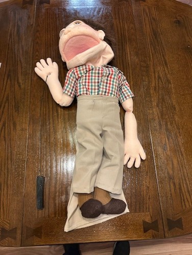 Ventriloquist dummy puppet - ventriloquist,
