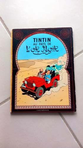 Tintin pays or noir - tintin,