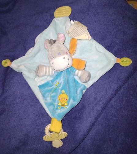 Doudou âne zebre vétir - doudou,