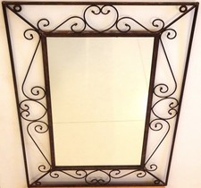 MIROIR FER FORGÉ - CADRE 60