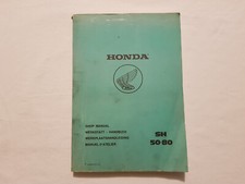 Honda : Manuel d'atelier SH 50-80