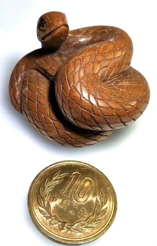 Netsuke buis sculpté la - en,