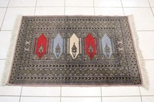 Tapis d'Orient SAFF Pakistan  119 x 78 cm Laine noué main 882120