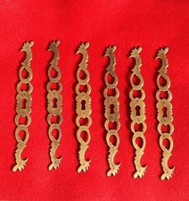 Lot de 6 entrées de serrure
