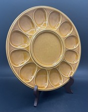 Gien Earthenware Egg Display Plate, 12 Compartments