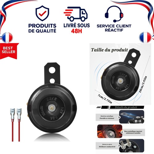 Klaxon 12v universel voiture - 12v,