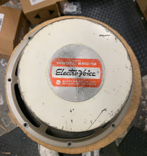 Vintage Electro-Voice EV SRO 12" Alnico Magnet Guitar Speaker 8 Ohm-Sounds Great