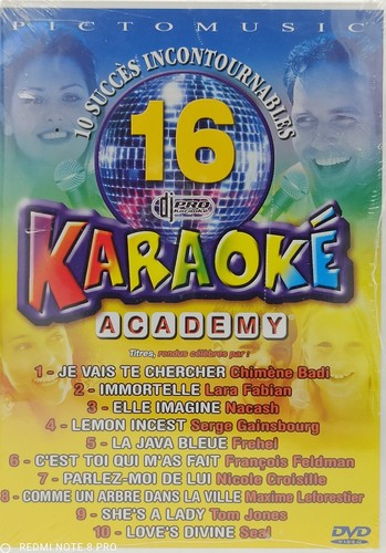 Dvd karaoke academy - karaoke,