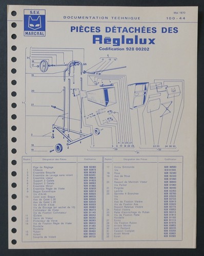 Pièces détachées reglolux - ,