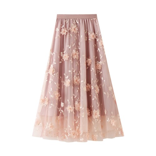 Femmes jupe tulle - jupe, plissé