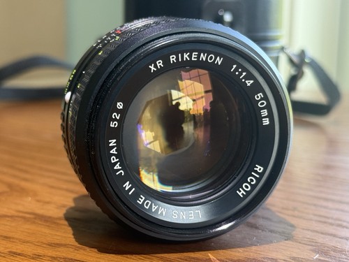 Rare ricoh xr rikenon 50mm - ricoh,