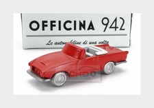 1:76 OFFICINA-942 Fiat 1200 Spider Carrozzeria Ghia Cabriolet Open 1958 ART2047B