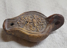 LAMPE A HUILE ROMAINE EN TERRE