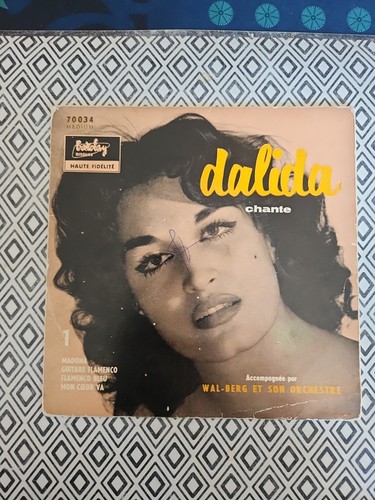 Dalida 1er disque - dalida,