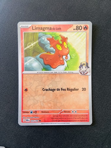 Carte pokemon limagma luth - pokemon, de