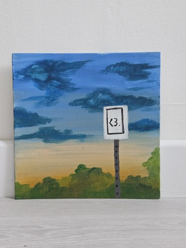 Peinture sur toile - , petit