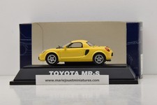 TOYOTA MR-S SPIDER HARD-TOP 1999 YELLOW EBBRO 1/43 NEUF EN BOITE