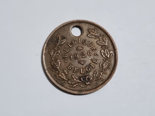 Monnaie belge 1926 taxe taxe
