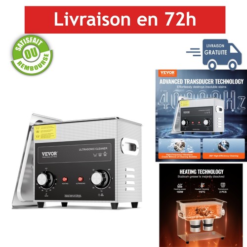 Vevor nettoyeur ultrasons - nettoyeur,