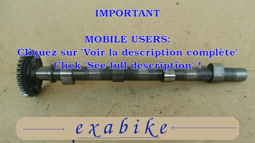 Arbre cames echappement - arbre,