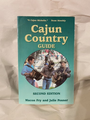 Cajun country guide paperback - country,