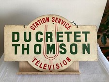 Plaque publicitaire ancienne