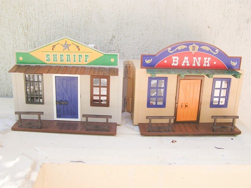 Playmobil bureau shériff - bureau,