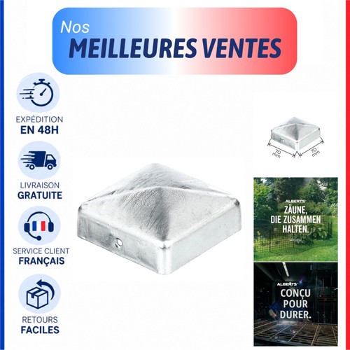 Alberts capuchon poteau en - capuchon, de